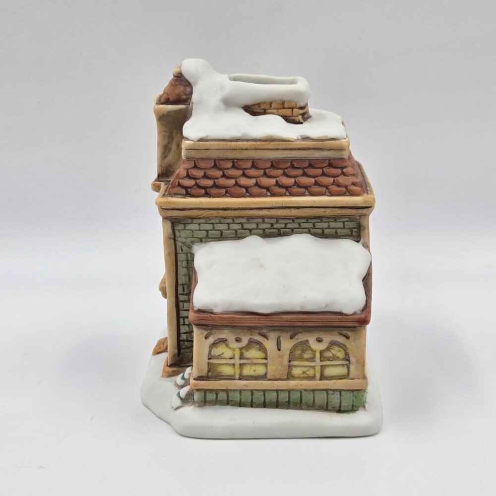Lefton Colonial Village House Votive Candle Holder Designed by Byron Wood - Picture 4 of 15